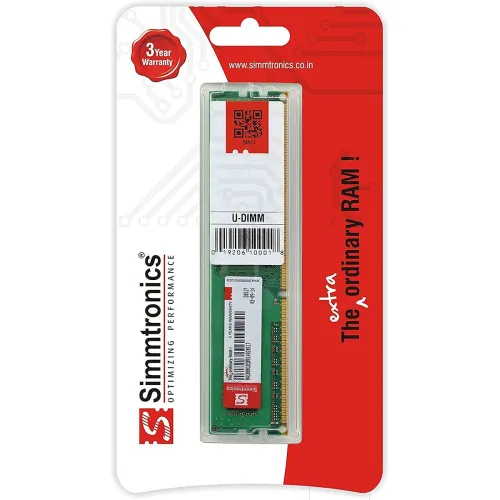 Image of Simmtronics 8GB DDR3 Desktop RAM 1600 MHz (PC 12800) with 3 Year Warranty