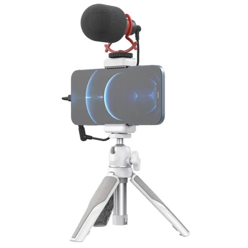 Image of Simorr Vigor VK-20 White Vlog Kit 3519