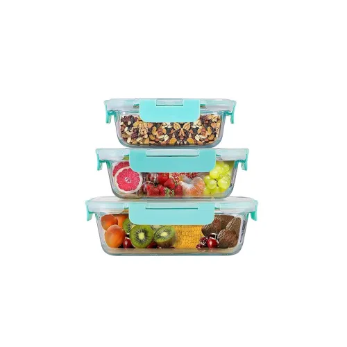 Image of SIMPARTE Glass Food Storage Containers Set