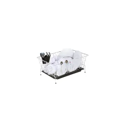 SIMPARTE Stainless Steel Heavy Duty Dish Drainer Basket