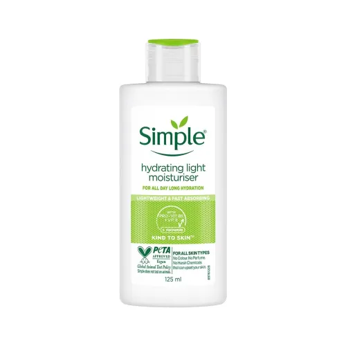 Image of Simple Hydrating Light Moisturiser, 125ml