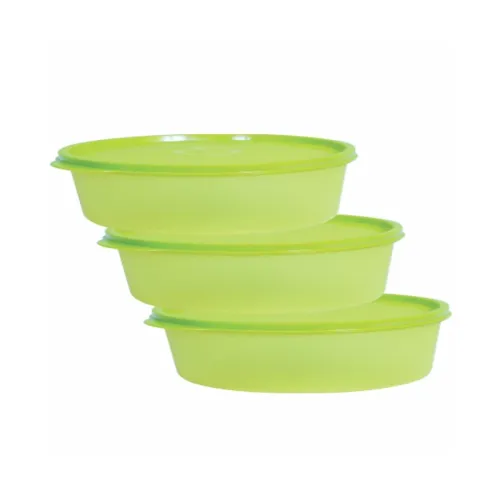 Image of Simply Home 450 ml Container Set – Pack of 3 (Green)