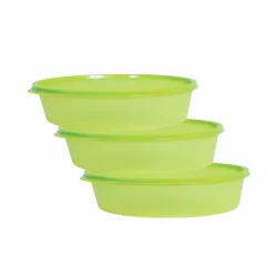 Simply Home 450 ml Container Set – Pack of 3 (Green)