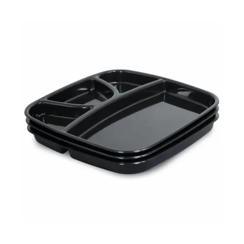 Image of Simply Home Partition Plate Microwave Safe, 3pcs