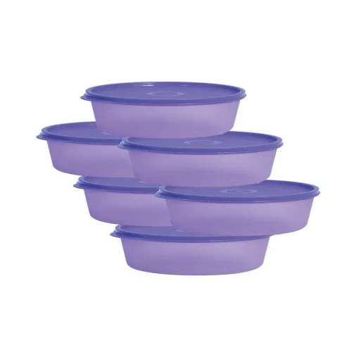 Image of Simply Home 450ml Storage Container Set – 6pcs, Violet