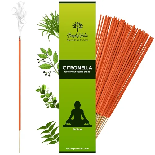 Image of Simply Vedic Citronella Incense Sticks 200g Pack