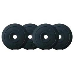 SIMRAN SPORTS Dumbbell Plates (12 Kg - 3Kg * pack of 4)