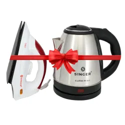 Singer 1000W Iron 1350W Kettle Combo