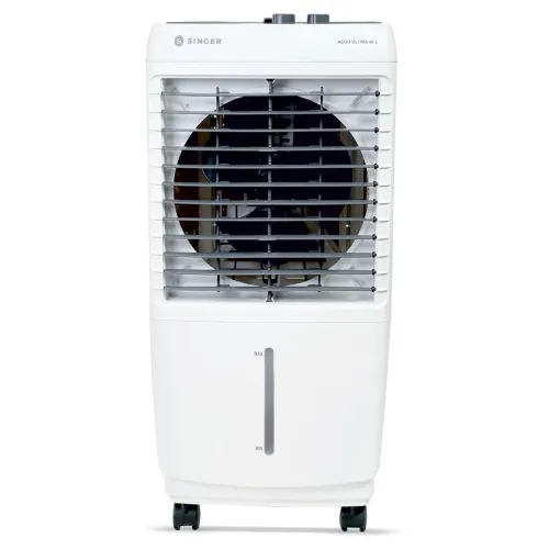 Image of SINGER Aero Ultima 48 Litres Portable Air Cooler For Home | 25-Feet Long Air Throw | Hi Speed Fan | Inverter Compatible 