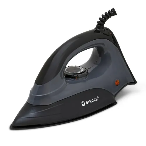 Image of SINGER Auro 1000 Watts Dry Iron | Bigger Sole Plate for Faster Ironing