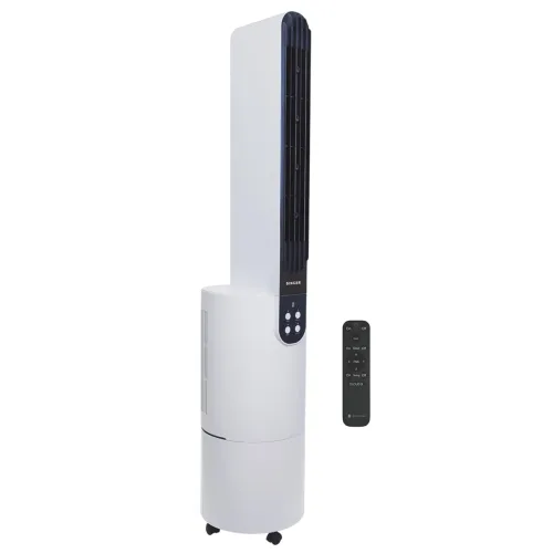 Image of SINGER Cloudx Fan | Provides Cloud Infused Breeze | Quiet Mode Option | Powerful Airflow | Anti-Microbial Mesh Filter | 