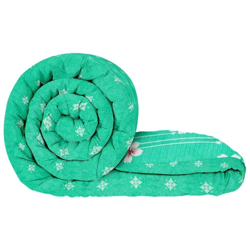 Image of Single Bed Comforter 180 GSM 150x225 cm, Ocean Green