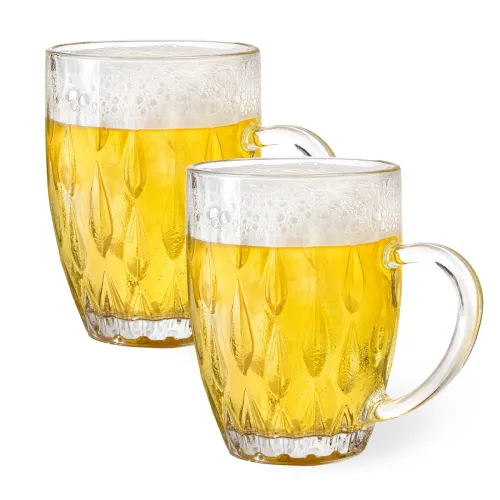 Image of Sipologie Happy Hour Beer Mug 350ml, Set of 2