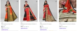 Siril Womens Sarees upto 86% Discount