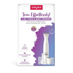 Sirona 4-IN-1 Face & Body Trimmer for Women
