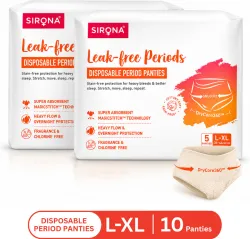 SIRONA Disposable Period Panties - L-XL (36-44)