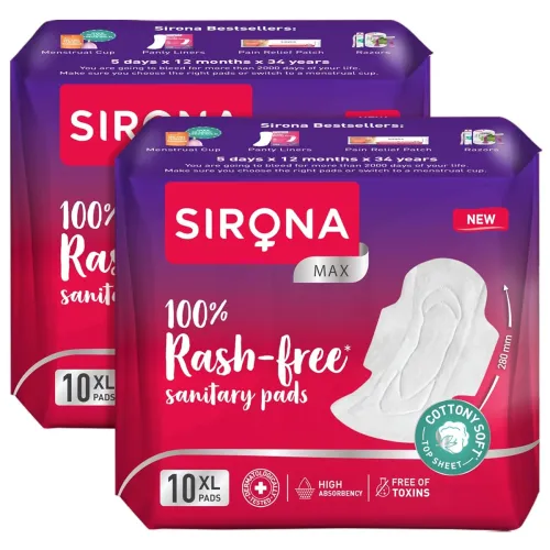 Image of Sirona Max Sanitary Pads for Women