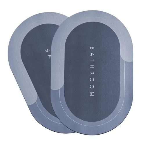 Image of SITTELLA Anti-Skid Water Absorbent Bathroom Mats (PO2)
