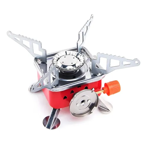 Image of Sixfire Camping Stainless Steel Gas Stove Burners Folding Stove 