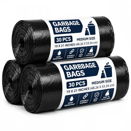 Image of SIYA Thick Garbage Bag 19x21 Inch 90pcs