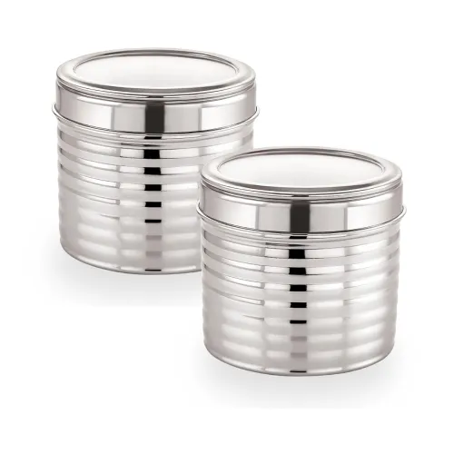 Image of Sizzle Roxy Stainless Steel Container Set 2Pcs 