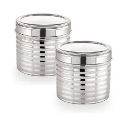 Sizzle Roxy Stainless Steel Container Set 2Pcs 