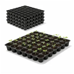 SJ Organics 49 Cell Seedling Tray, Plant Propagation & Vegetable Seeds,5pcs