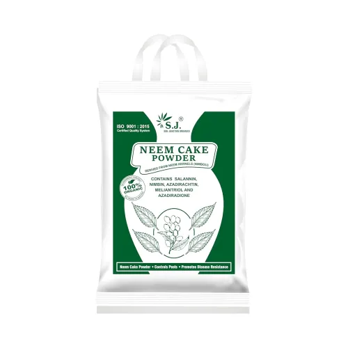 Image of SJ Organics Cake Powder for Plants 10Kg - Organic Fertilizer & Pest Repellent