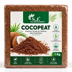 SJ Organics Cocopeat Brick 1kg