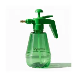 SJ Organics Hand Pressure Garden Sprayer Pump | 1.5 Litre Capacity | Adjustable Brass Nozzle (Jet & Mist) | Manual Sprayer for Plants, Gardening, Cleaning & Pest Control (Multicolor)