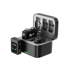 SJCAM M1 Wireless Lavalier Microphone 24H Battery 50m Range