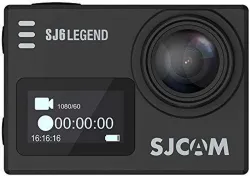 SJCAM SJ 6 Legend 16 MP 4K 24fps 2.0inch LCD Touch Screen Action Camera | Gyro Sensor | External Mic Support | Dual Scre