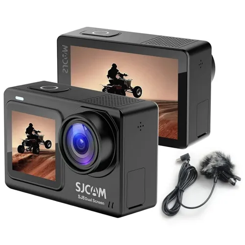 Image of SJCAM SJ8 Dual Screen 16MP 4K30fps Sports Action Camera with Mic 