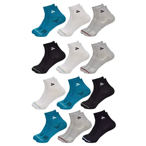 Image of SJeware Solid Ankle Length Socks PACKOF12-B