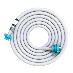 SKADIOO 5 Meter Flexible Washing Machine Inlet Hose water pipe, Burst proof and anti kink | Hot & Cold water | pressure resistant, Universal Water with Tap adaptor for Top & Front Load Fully...