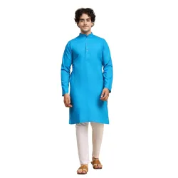 SKAVIJ Mens Casual Kurta Pajama Set
