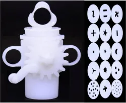 skcenterprise Set of 15 Pattern Discs Kitchen Press