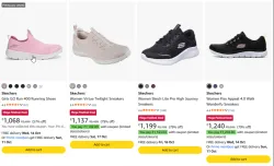Skechers at minimum 79% Discount