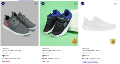 Image of Skechers Casual Shoes at minimum 60% Discount