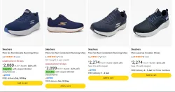 Skechers Mens Shoes at minimum 65% Discount
