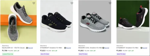 Image of Skechers Men’s Casual Shoes At Minimum 60% Discount