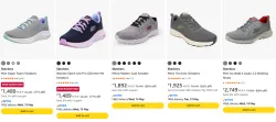 Skechers mens shoes starting @ ₹1489 ( upto 77% off ) 