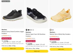 Skechers Mens Shoes Upto 77% Discount