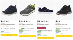 Skechers Mens Sneakers at minimum 60% Discount