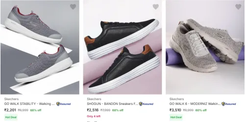 Image of Skechers Men's Sports Shoes minimum 60% Discount