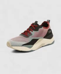 Skechers MIRA Walking Shoes For Men (Red , 6)