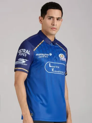 Image of Skechers Mumbai Indians 2026 Men Official IPL FAN Jersey