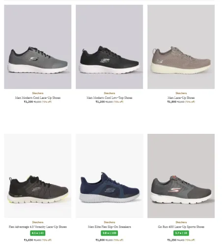 Image of Skechers shoes starts @ ₹1200