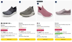 Skechers shoes upto 79% Discount