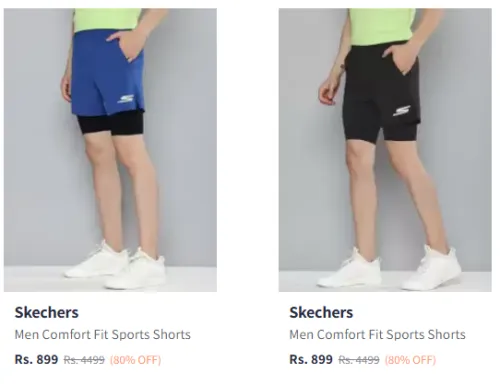 Image of Skechers Shorts @ Flat 80% Discount